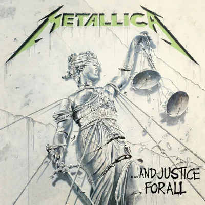 Imagem da capa do álbum ...And Justice for All do Metallica
