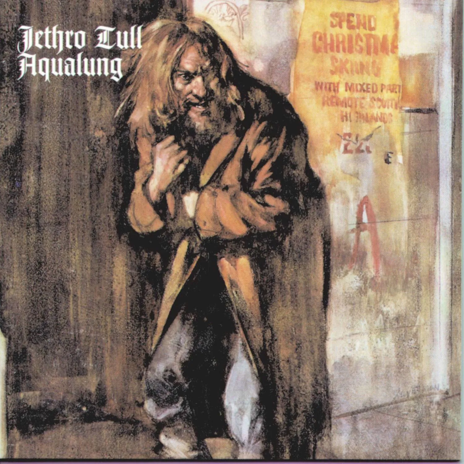 Imagem da capa do álbum Aqualung do Jehtro Tull