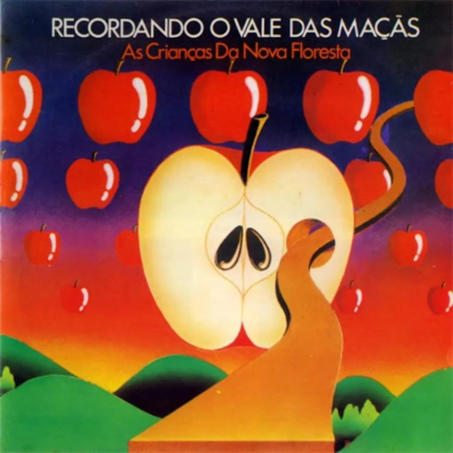 Imagem da capa do álbum As Crianças da Nova Floresta do Recordando o Vale das Maçãs