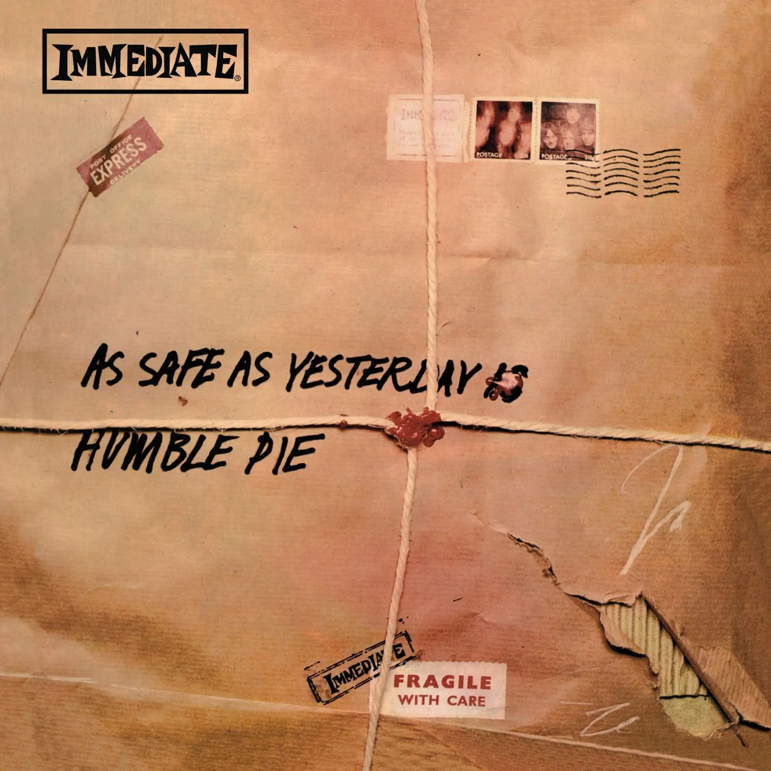 Imagem da capa do álbum As Safe as Yesterday Is de Humble Pie