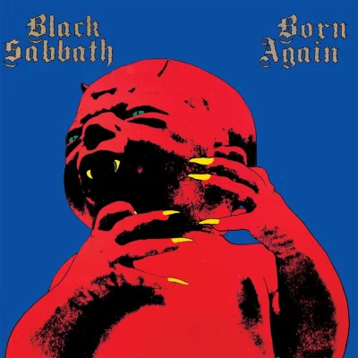 Imagem da capa do álbum Born Again do Black Sabbath