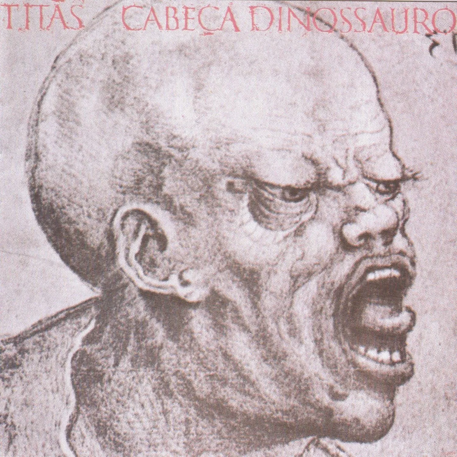 Imagem da capa do álbum Cabeça Dinossauro do Titãs