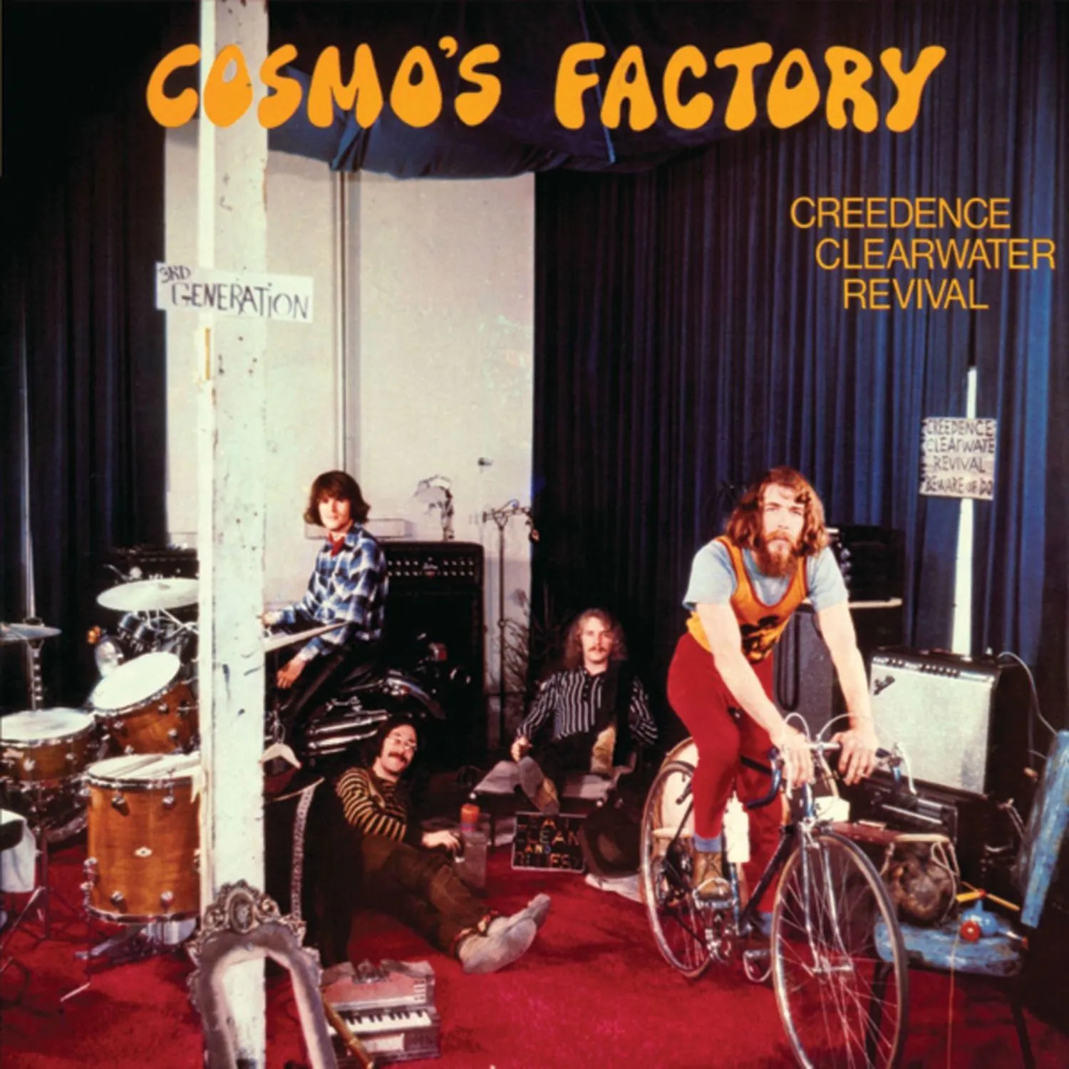 Imagem da capa do álbum Cosmo's Factory de Creedence Clearwater Revival