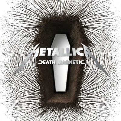 Imagem da capa do álbum Death Magnetic do Metallica