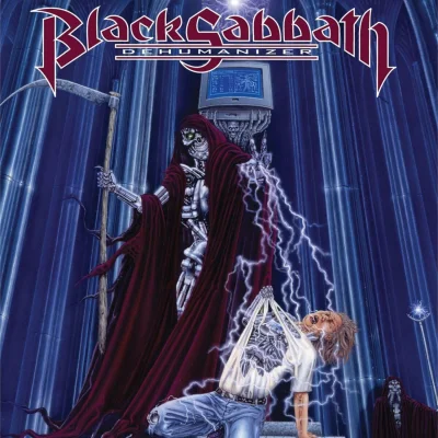 Imagem da capa do álbum Dehumanizer do Black Sabbath