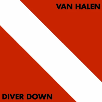Imagem da capa do álbum Diver Down do Van Halen
