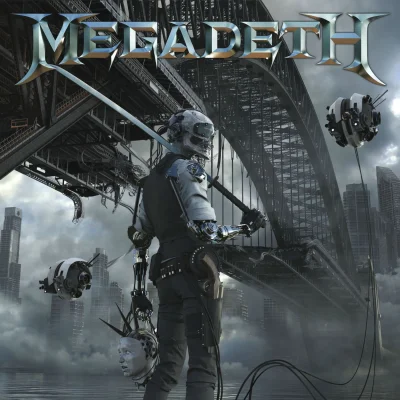 Imagem da capa do álbum Dystopia do Megadeth