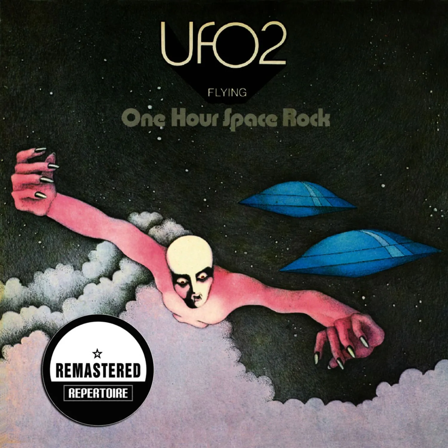 Imagem da capa do álbum Flying de UFO