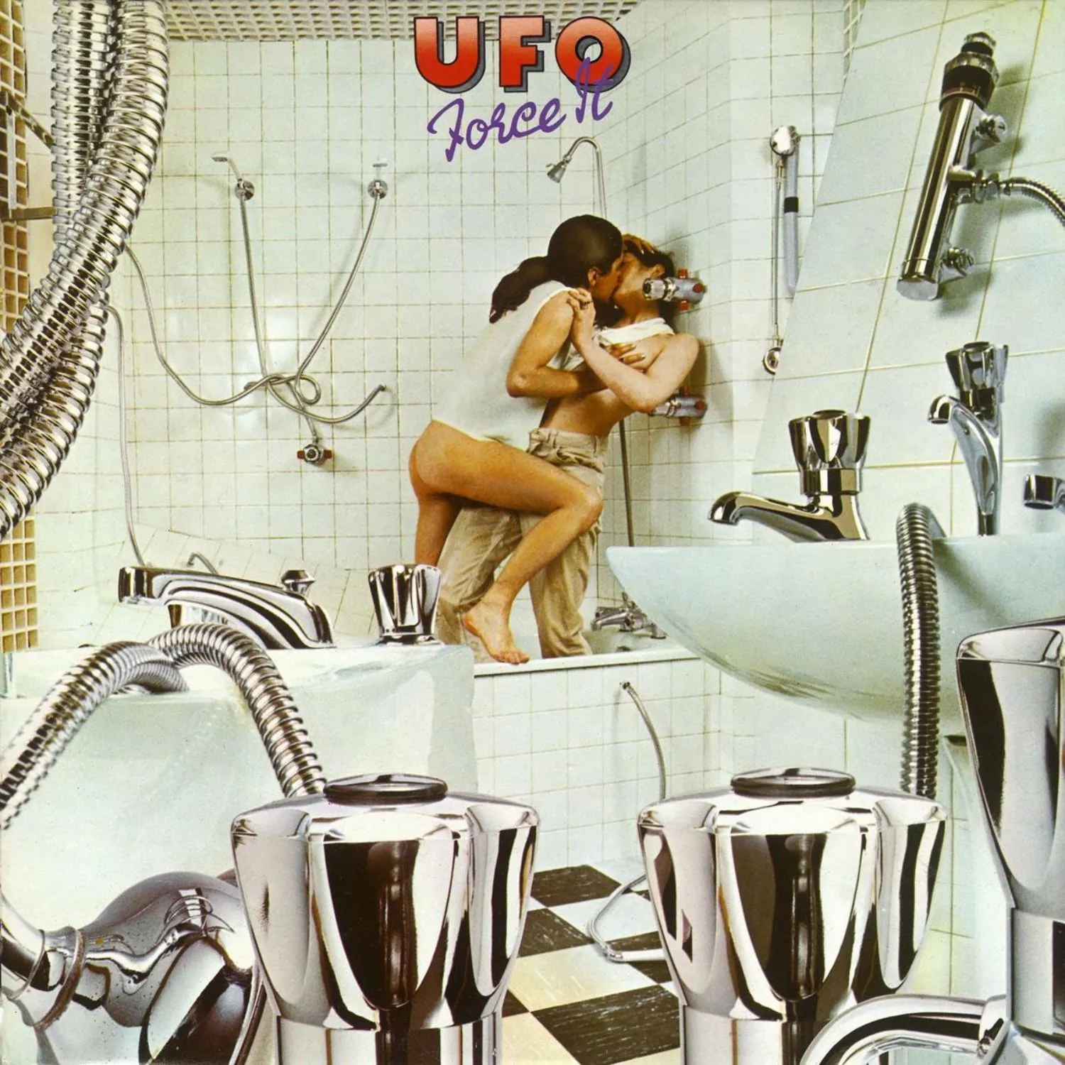 Imagem da capa do álbum Force It de UFO