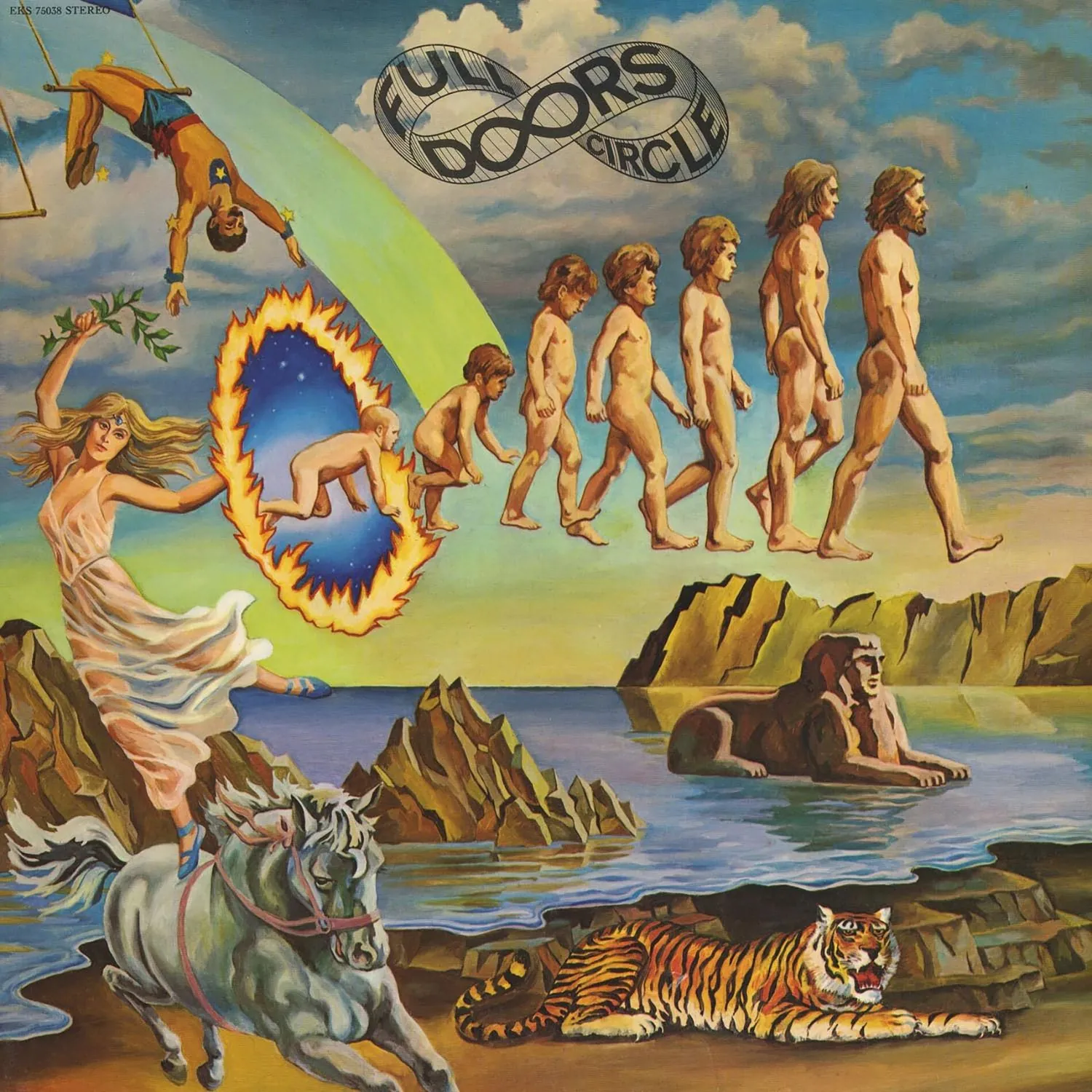 Imagem da capa do álbum Full Circle de The Doors