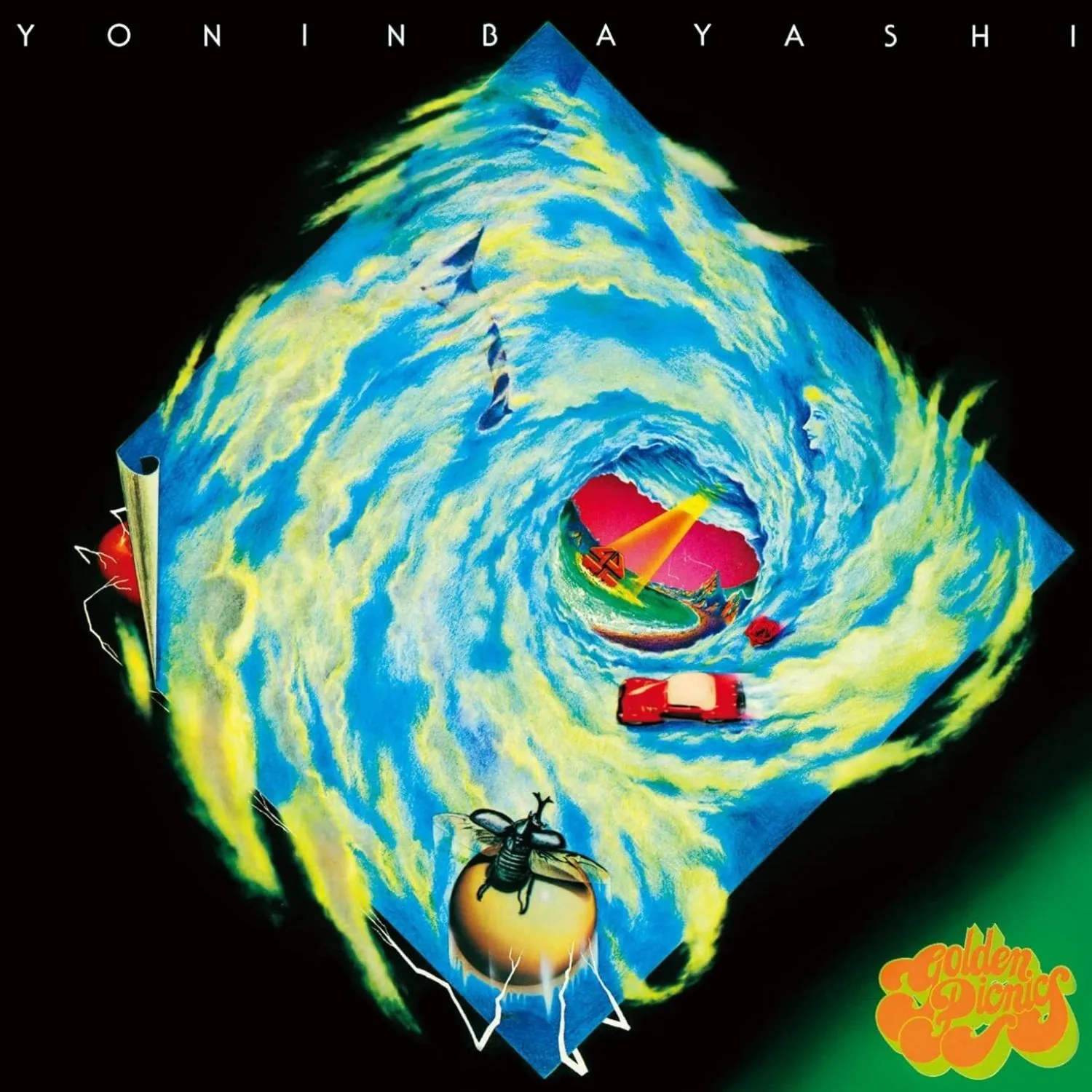 Imagem da capa do álbum Golden Picnics do Yonin Bayashi