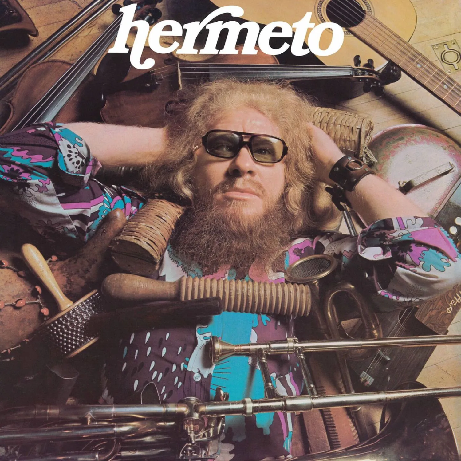 Imagem da capa do álbum Hermeto do Hermeto Pascoal