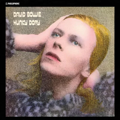 Imagem da capa do álbum In Hunky Dory do David Bowie