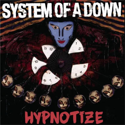 Imagem da capa do álbum Hypnotize do System of A Down