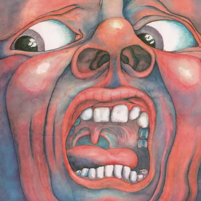 Imagem da capa do álbum In the Court of the Crimson King do King Crimson