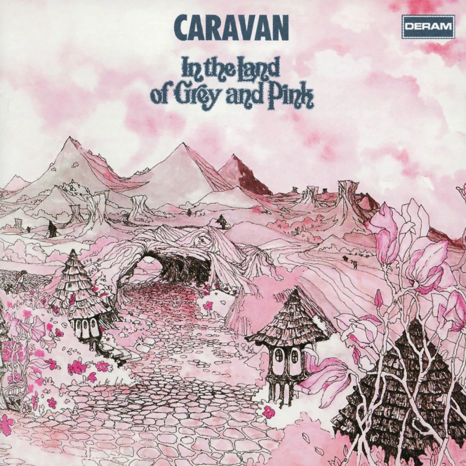 Imagem da capa do álbum In the Land of Grey and Pink de Caravan