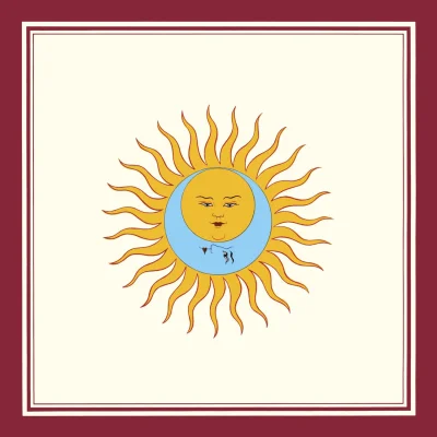 Imagem da capa do álbum Larks' Tongues in Aspic do King Crimson