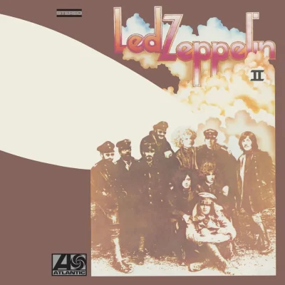 Imagem da capa do álbum Led Zeppelin II do Led Zeppelin