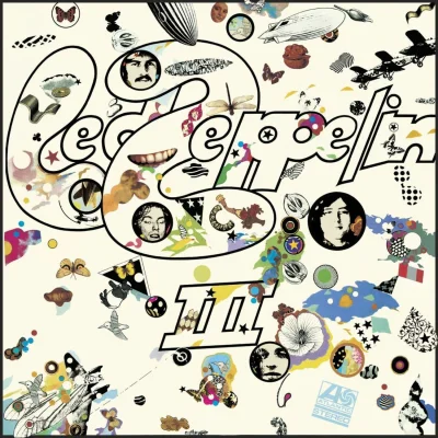 Imagem da capa do álbum Led Zeppelin III do Led Zeppelin