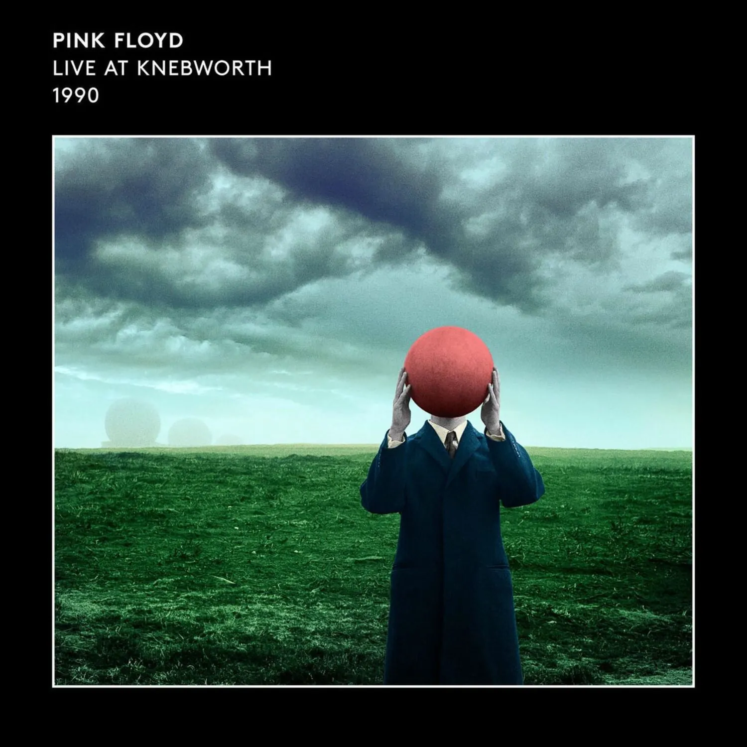 Imagem da capa do álbum Live at Knebworth de Pink Floyd