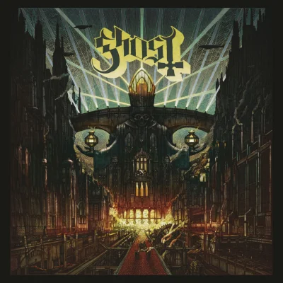 Imagem da capa do álbum Meliora do Ghost