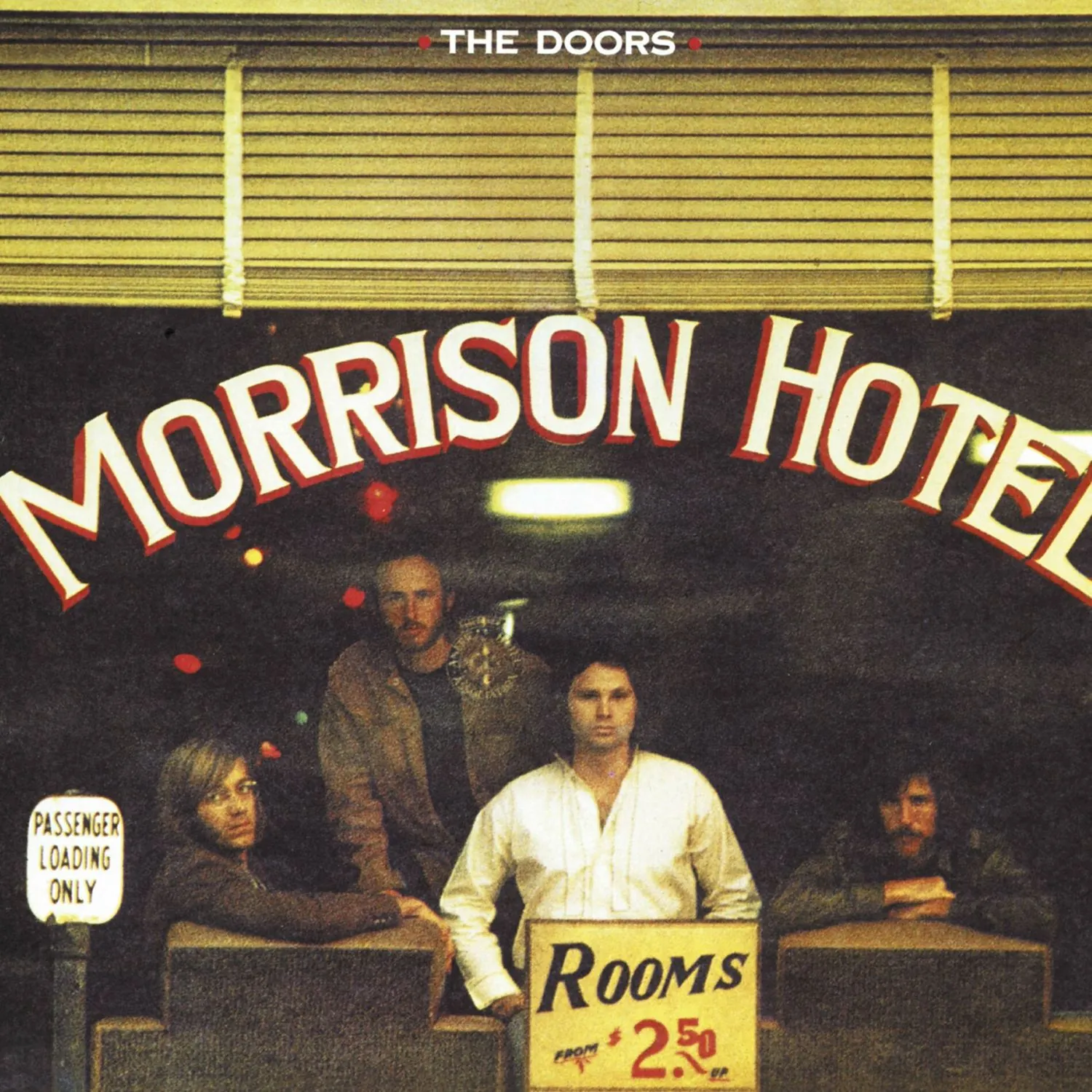 Imagem da capa do álbum Morrison Hotel de The Doors