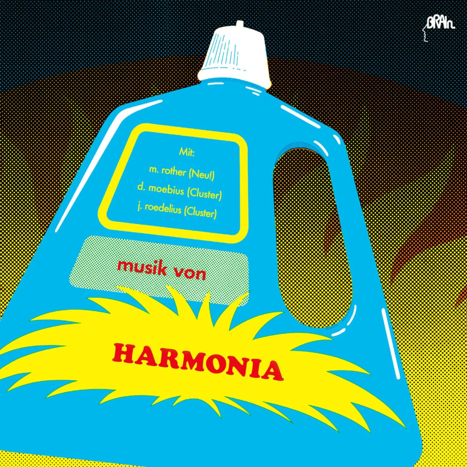 Imagem da capa do álbum Musik von Harmonia de Harmonia