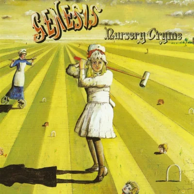 Imagem da capa do álbum Nursery Cryme do Genesis