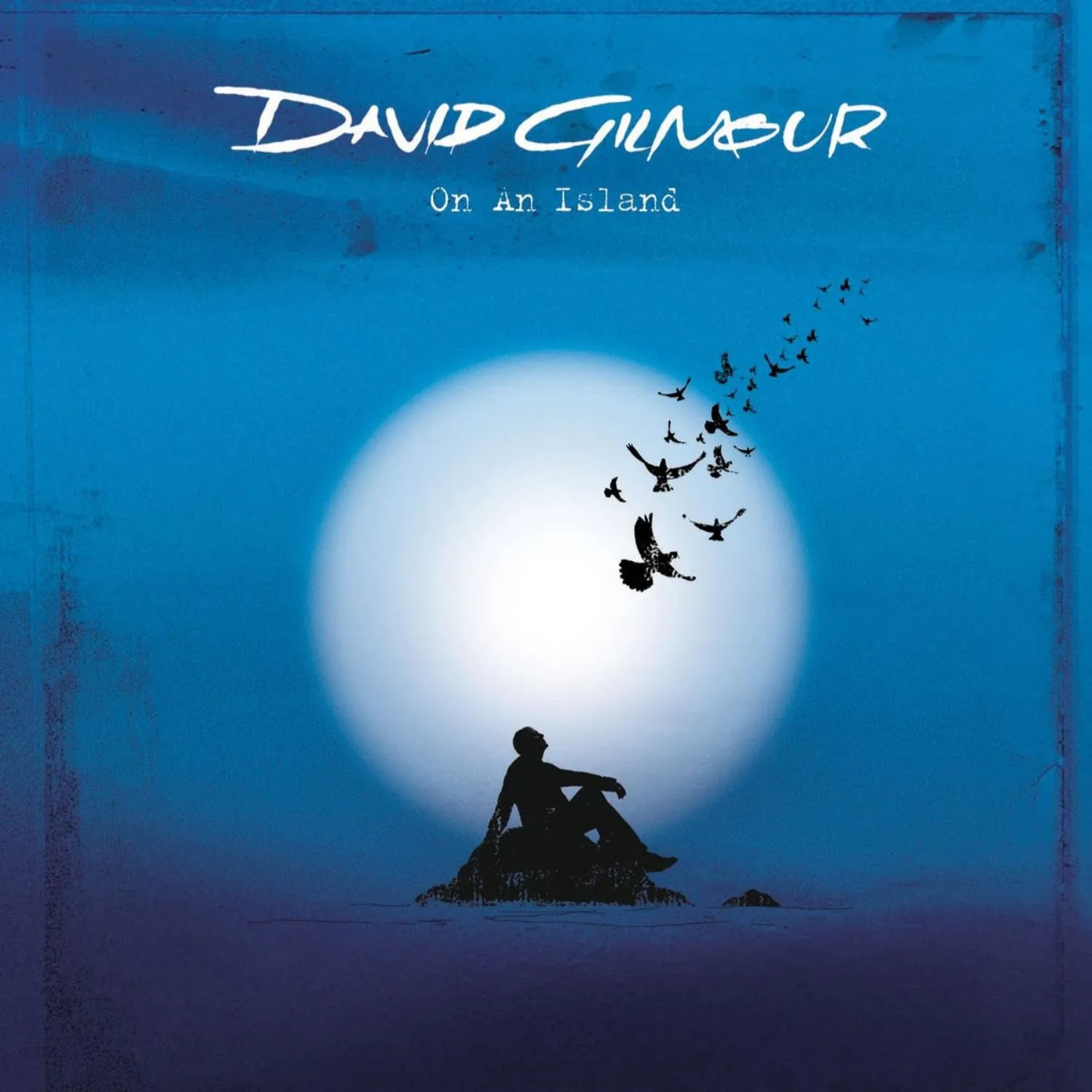 Imagem da capa do álbum On an Island de David Gilmour