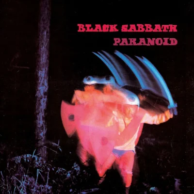 Imagem da capa do álbum Paranoid do Black Sabbath