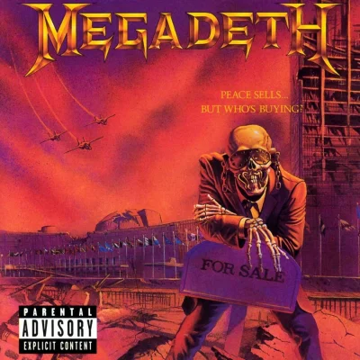 Imagem da capa do álbum Peace Sells... But Who's Buying? do Megadeth