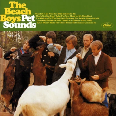 Imagem da capa do álbum Pet Sounds do The Beach Boys