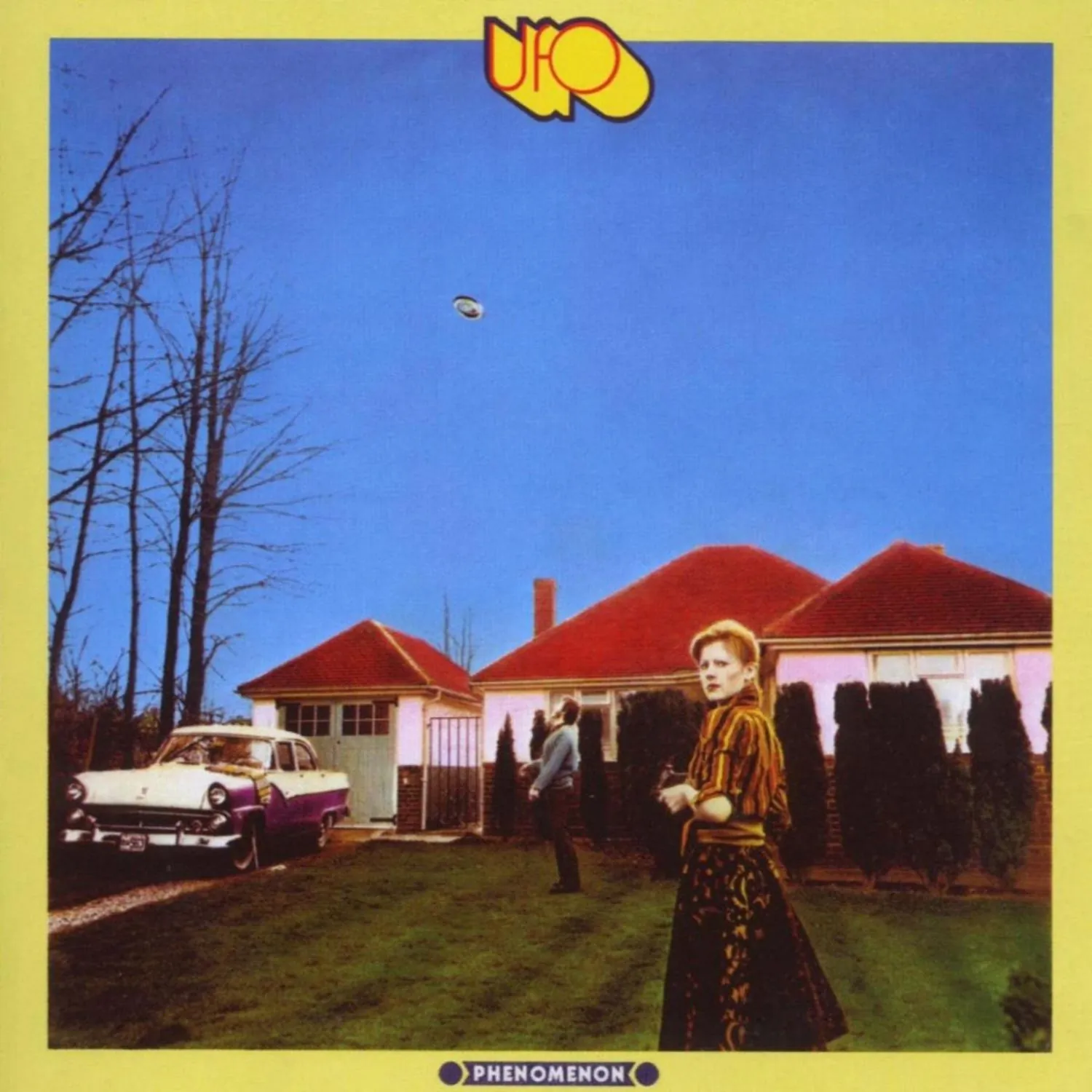 Imagem da capa do álbum Phenomenon de UFO