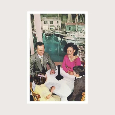 Imagem da capa do álbum Presence do Led Zeppelin