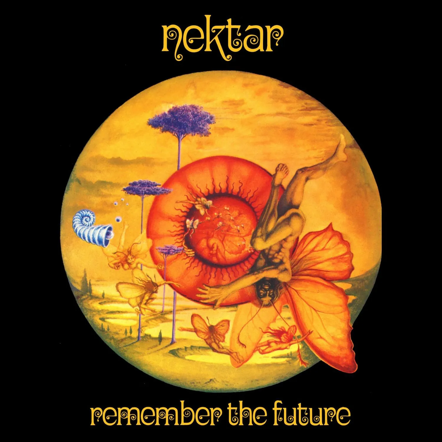 Imagem da capa do álbum Remember The Future do Nektar