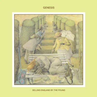 Imagem da capa do álbum Selling England by the Pound do Genesis