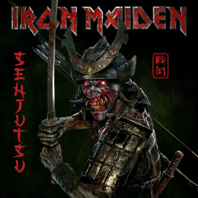 Imagem da capa do álbum Senjutsu do Iron Maiden