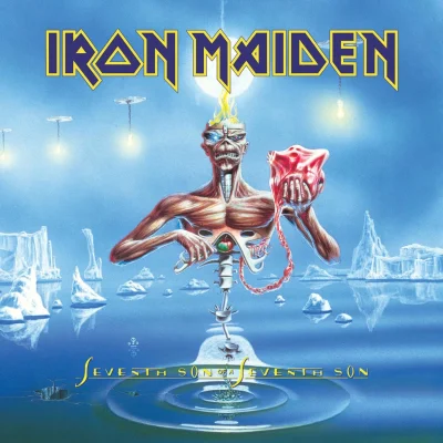 Imagem da capa do álbum Seventh Son of a Seventh Son do Iron Maiden