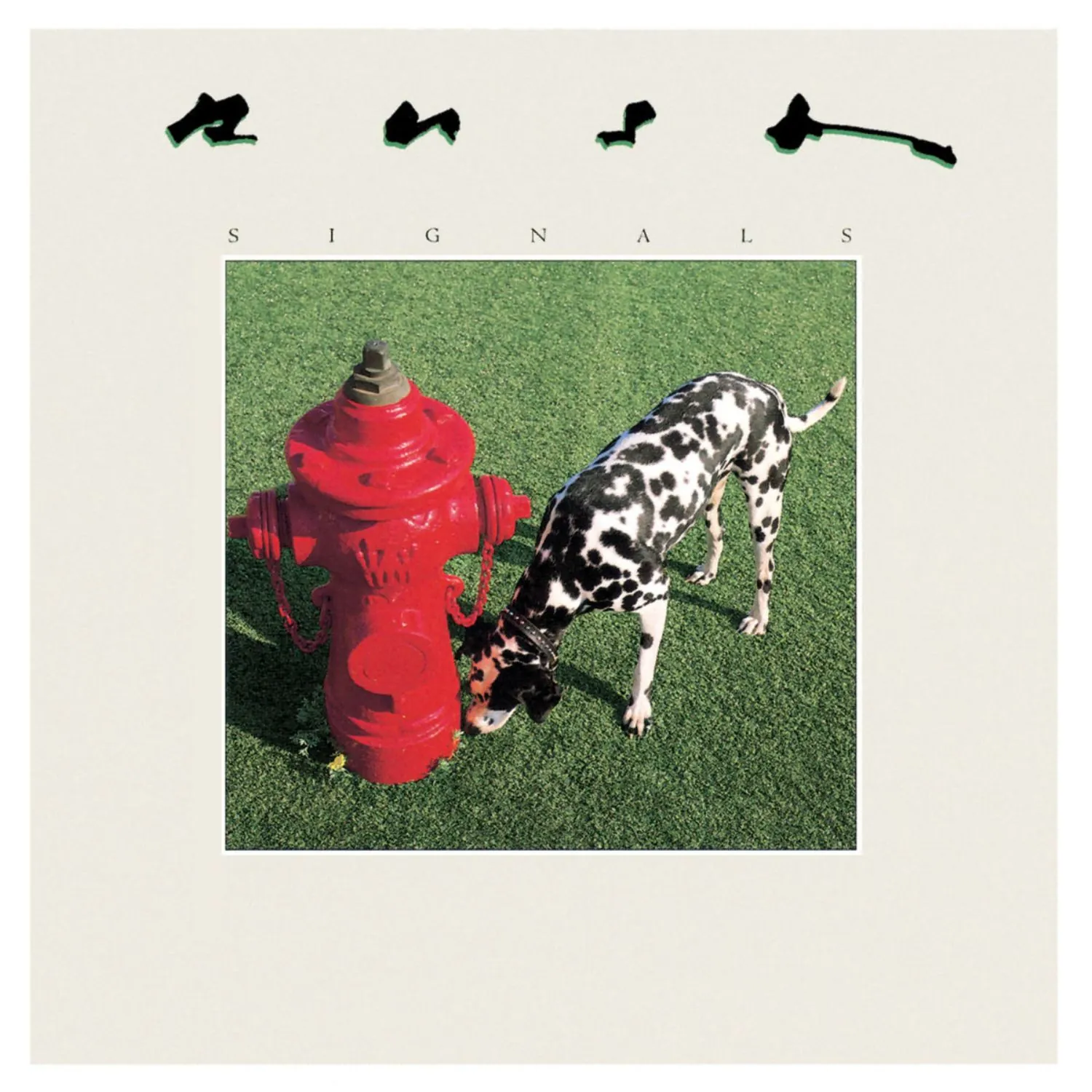 Imagem da capa do álbum Signals de Rush