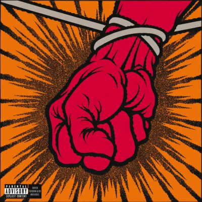 Imagem da capa do álbum St. Anger do Metallica