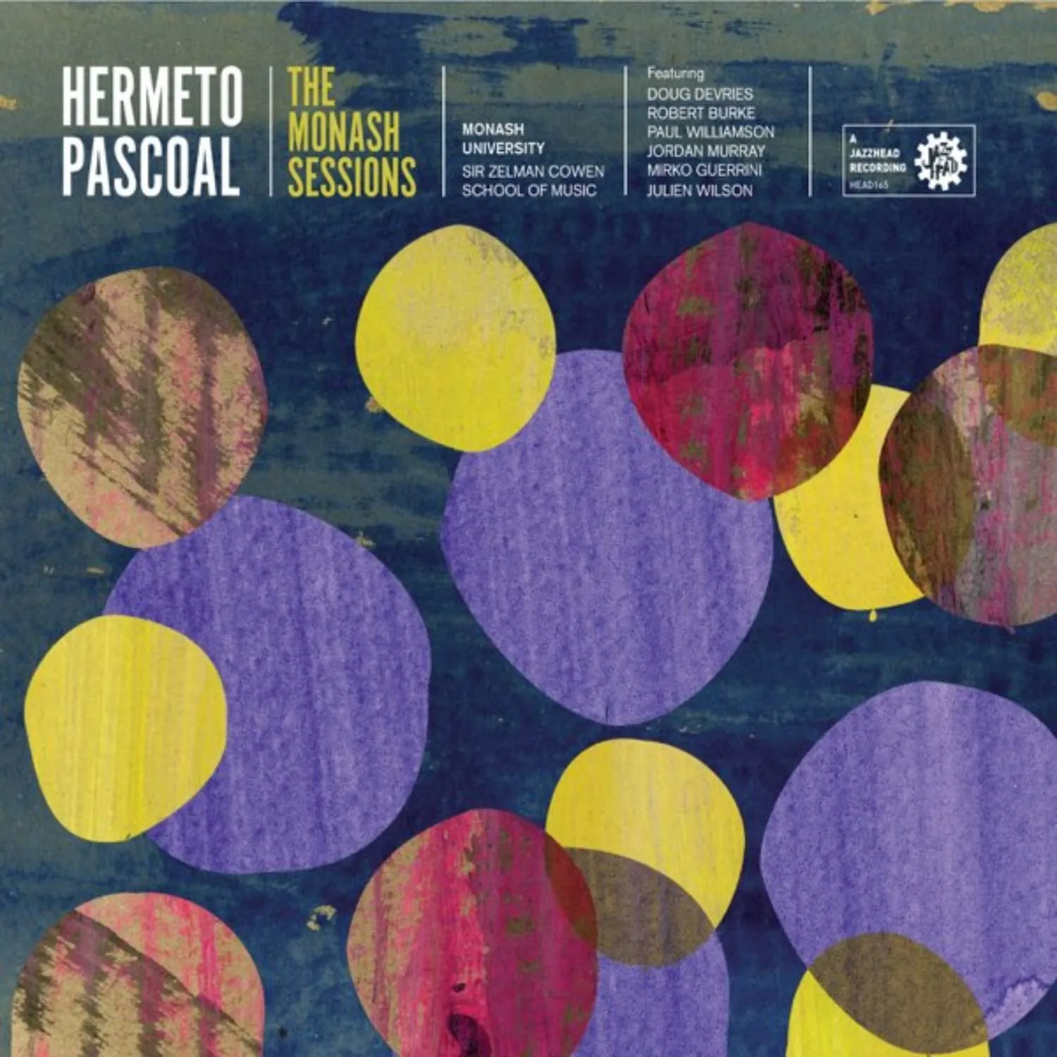 Imagem da capa do álbum The Monah Sessions do Hermeto Pascoal