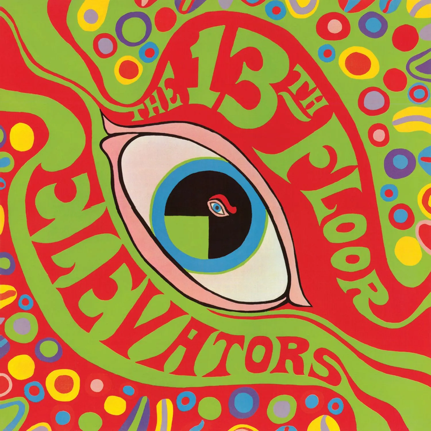 Imagem da capa do álbum The Psychedelic Sounds of The 13th Floor Elevators do 13th Floor Elevators