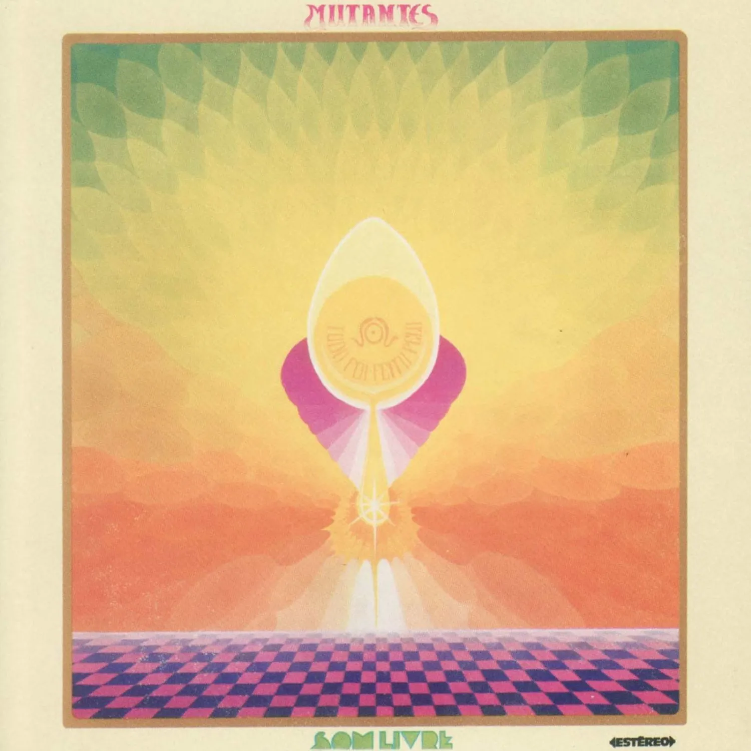 Imagem da capa do álbum Tudo Foi Feito Pelo Sol do Os Mutantes