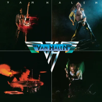 Imagem da capa do álbum Van Halen do Van Halen