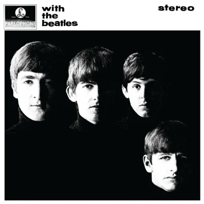 Imagem da capa do álbum With The Beatles do The Beatles